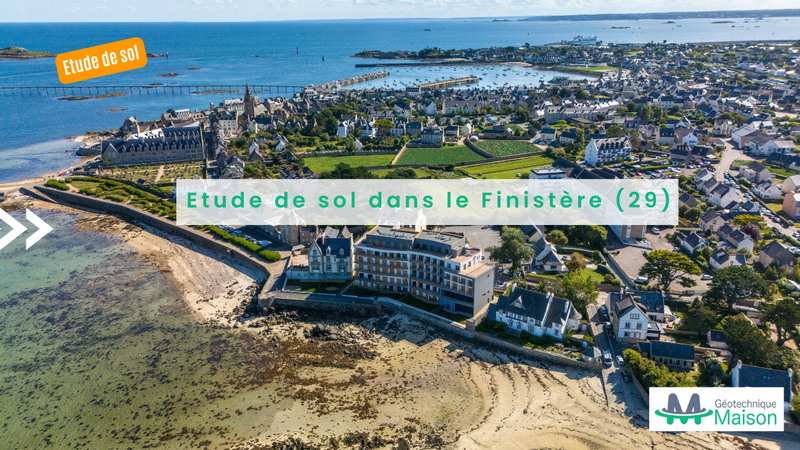 réalisation d'une étude de sol G2 dans le Finistère avec sondage géotechnique