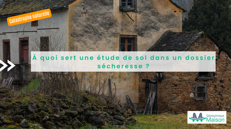 Etude de sol g5 secheresse Koudepouce / Geotechnique Maison