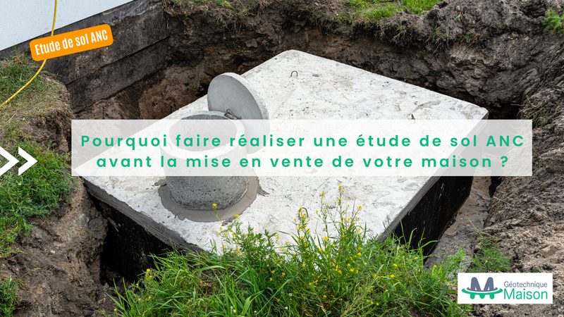 Réalisation d’une étude de sol ANC pour sécuriser la vente d’une maison avec assainissement individuel