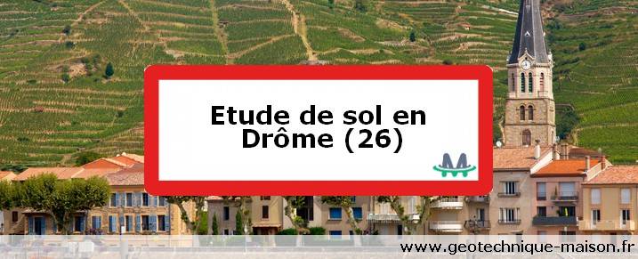 Etude de sol en Drôme (26)