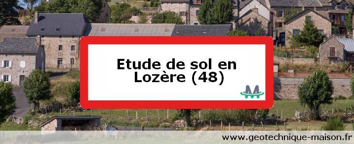 Etude de sol en Lozère (48)