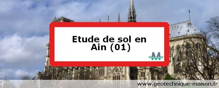 Etude de sol en Ain (01)